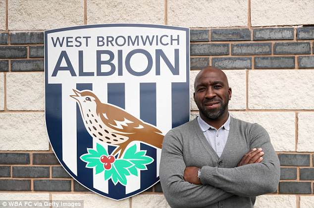 Darren Moore Diangkat Manajer Baru West Bromwich Albion